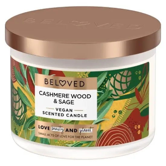 Beloved Cashmere Wood and Sage 2-Wick Candle - 11.5oz image {2}