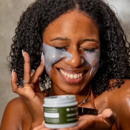 Tree To Tub Turmeric & Green Tea Clay Mask for Sensitive Skin image {2}
