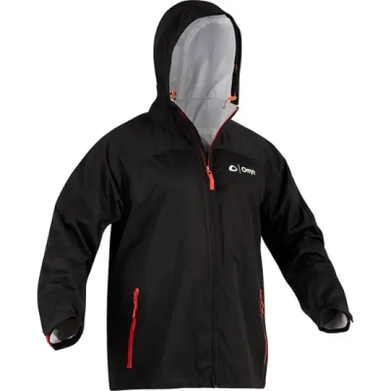 Onyx Hydromax Rain Jacket - Black image {1}