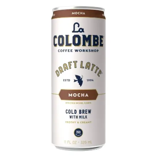 La Colombe Mocha Draft Latte - 11 fl oz Can image {12}