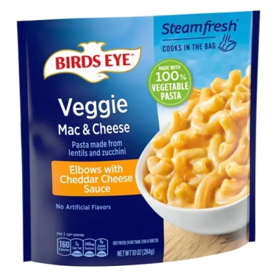 Birds Eye Frozen Veggie Made Cheddar Mac & Cheese - 10oz image {1}