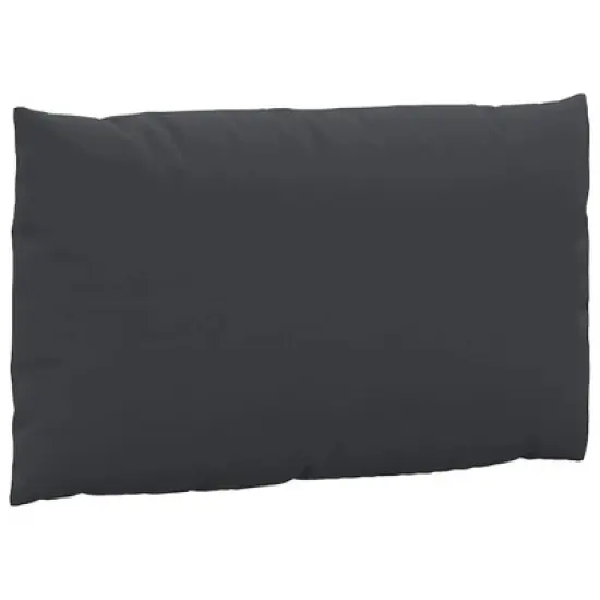 vidaXL Chair Cushion Water Repellent Pallet Cushion Seat Pad Oxford Fabric - Black Corner Sofa image {5}