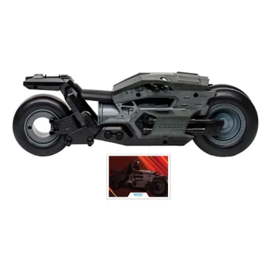 McFarlane Toys DC Multiverse The Flash Movie Batcycle Toy Vehicle image {2}