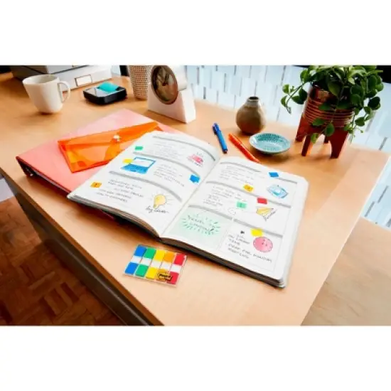 Post-it Flags Combo Pack, 1/2 and 1 Inch, 320 Flags image {4}