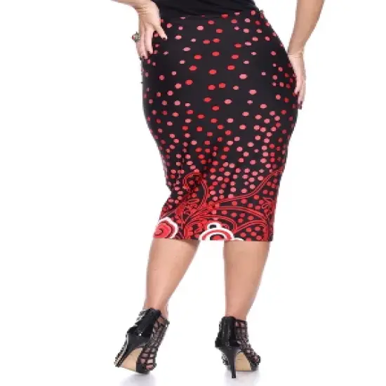 Women's Bailey Midi Skirt - White Mark image {1}