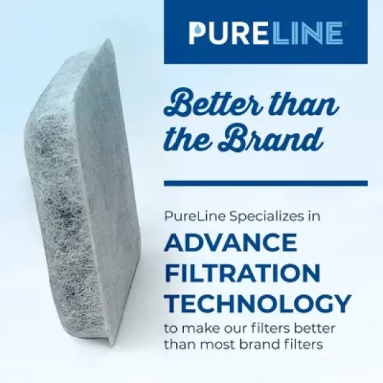PureLine Petmate Replendish Water Filter Replacement, Compatible with Petmate Mason, Petmate Replendish and Mason Gravity Water Bowls (12 Pack) image {5}