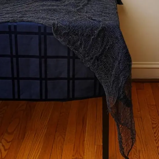 Sunstar Freaky Fabric Halloween D&eacute;cor, Loose Weave, Black image {6}