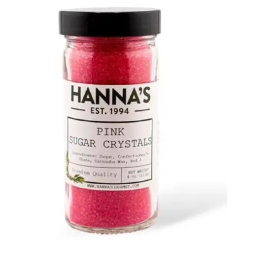 Pink Sugar Crystals Sprinkles, Hanna's Gourmet image {2}