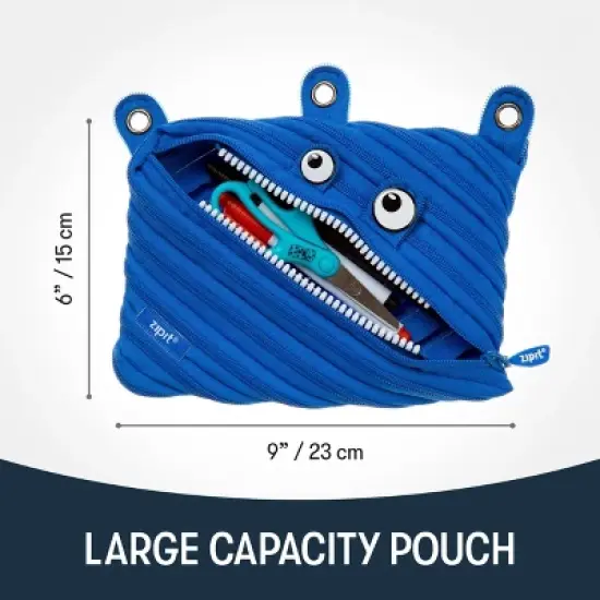 ZIPIT Monster 3-Ring Binder Pencil Case, Pencil Pouch for Kids image {3}