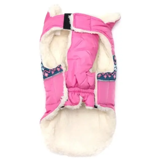 The Worthy Dog Puffy Aspen Dog Jacket image {1}