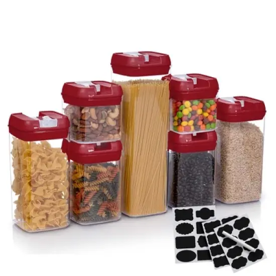 Cheer Collection Airtight Food Storage Containers, Set of 7 image {8}