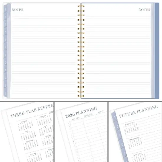 Cambridge Leah Bisch Large 2025-2026 Weekly/Monthly 11"x9.375" Ciara Floral image {5}