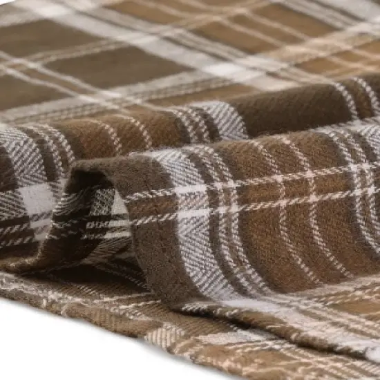 Allegra K Women's Plaid High Elastic Waist Vintage Fall A-Line Midi Skirt image {4}