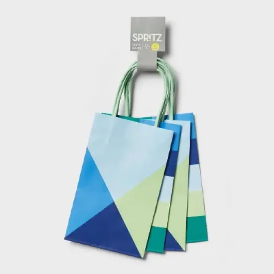 4pk Jr Tote Bag Blue - Spritz&trade; image {2}