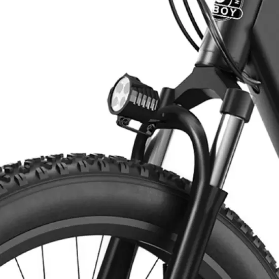 Hiboy Adult P6 26" Step-Over Electric Mountain Bike - Black image {3}