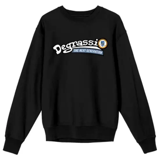 Degrassi TV Series Logo Men's Black Sweatshirt image {1}