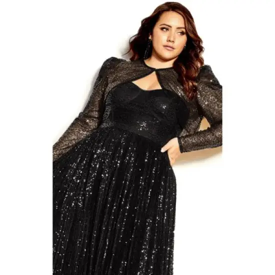 Women's Plus Size Camila Jacket - black | CITY CHIC image {7}