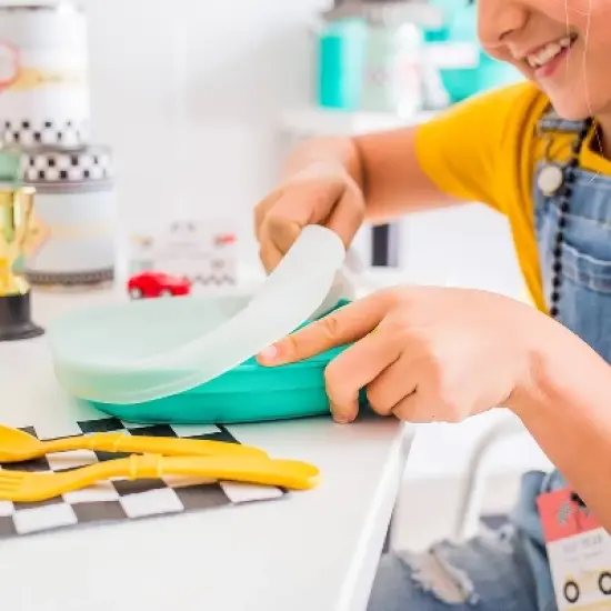 Re-Play 2pk Silicone Plate Lids image {2}