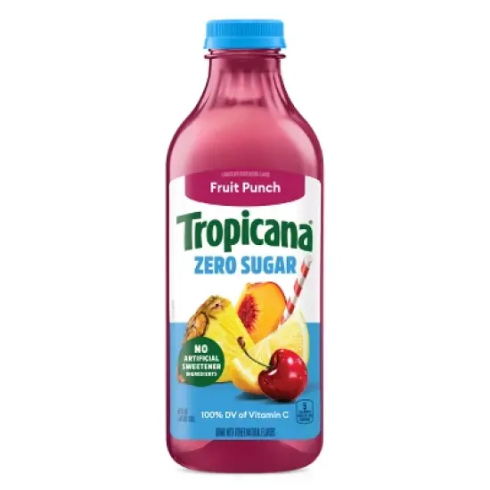 Tropicana Zero Sugar Fruit Punch - 46 fl oz image {8}