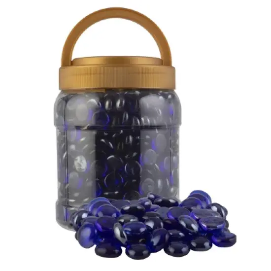 Pure Garden 10lb Fire Pit Glass Rocks image {16}