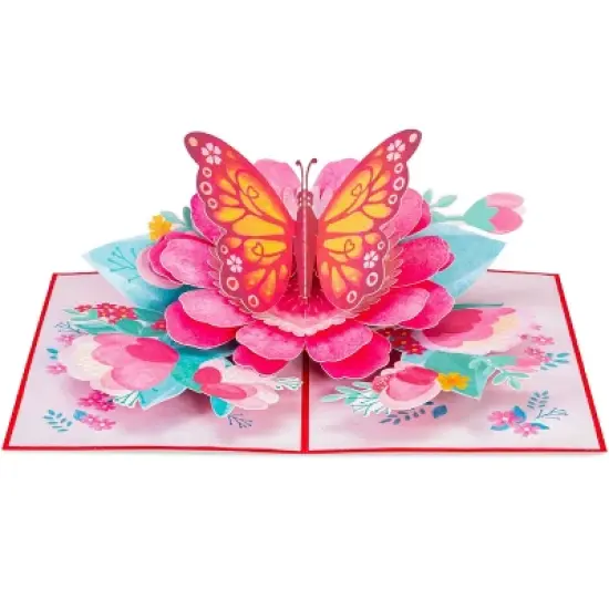 Pop of Art 3D Butterfly Pop Up Card image {2}
