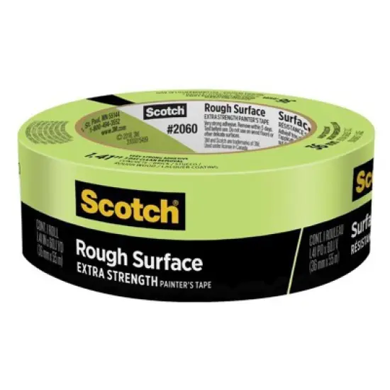 Scotch 1.41 in. W X 60.1 yd L Green Extra Strength Masking Tape 1 pk image {1}