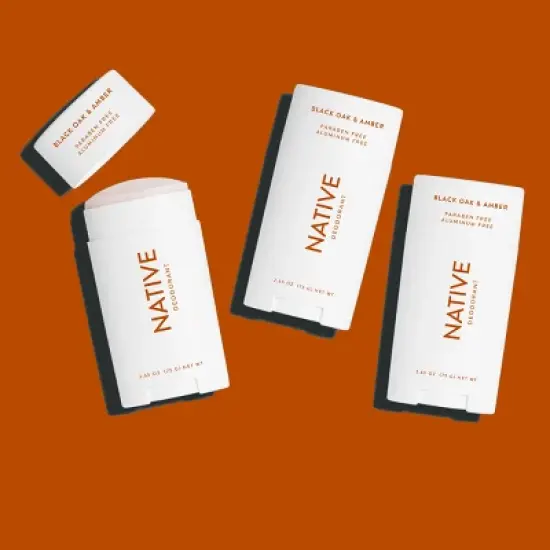 Native Deodorant - Black Oak & Amber - 2.65oz image {4}