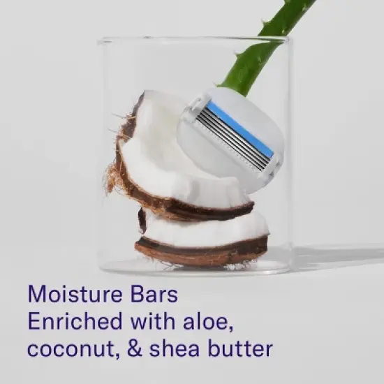 Flamingo Moisture Plus Women's Razor Blade Refills - 4ct image {3}