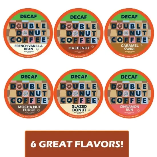 Decaf Flavored Coffee Pods Variety Pack image {4}