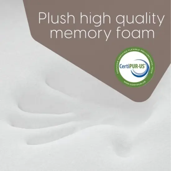 Milliard 4 Inch Premium Tri-fold Memory Foam Mattress image {4}