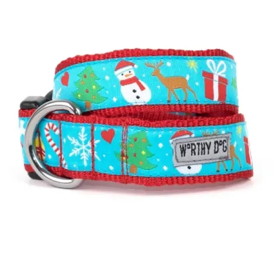 The Worthy Dog Winter Wonderland Dog Collar image {1}