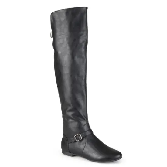 Journee Collection Womens Loft Block Heel Over The Knee Boots image {9}
