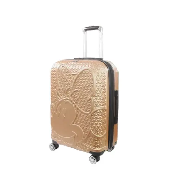 Disney Ful Textured Minnie Mouse 25in Hard Sided Rolling Luggage image {5}