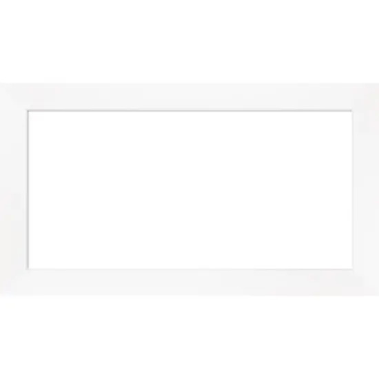 Amanti Art Cabinet White Narrow Framed Dry Erase Magnetic Board image {10}