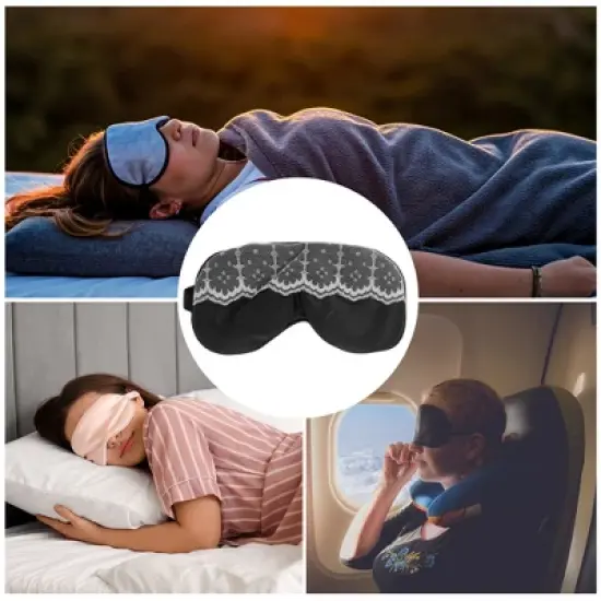 Unique Bargains Durable Lace Eye Mask 1 Pc image {2}