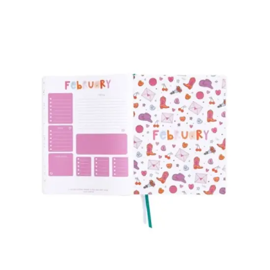 Callie Danielle 2026 Monthly/Weekly 8.5"x11" Large Leather Planner image {8}