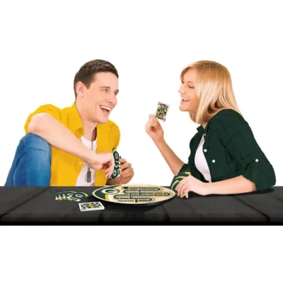 MasterPieces Officially Licensed  NFL Green Bay Packers Wooden Cribbage Game for Adults image {4}