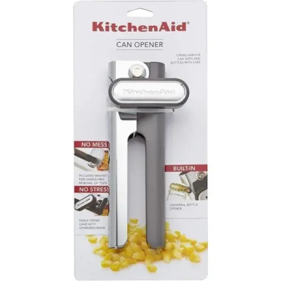 No Mess Multi Function Can Opener, One size, Gray image {3}