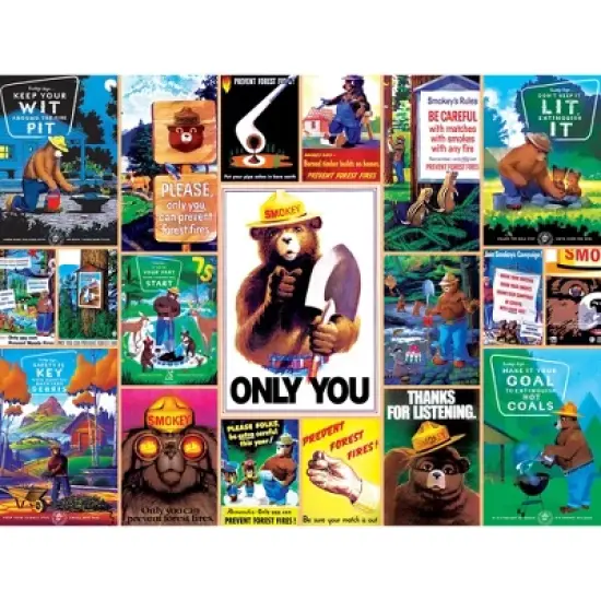 MasterPieces 550 Piece Jigsaw Puzzle for Adults - Smokey Bear - 18"x24" image {2}