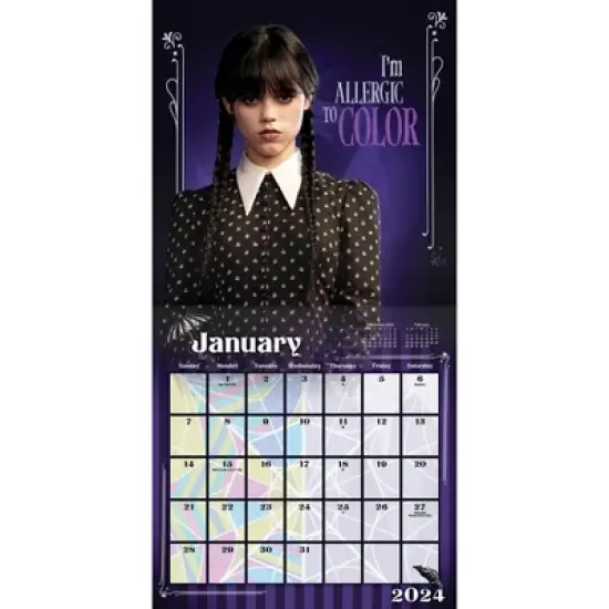 Trends International Inc. 2023-24 Wall Calendar 12"x12" Wednesday image {1}