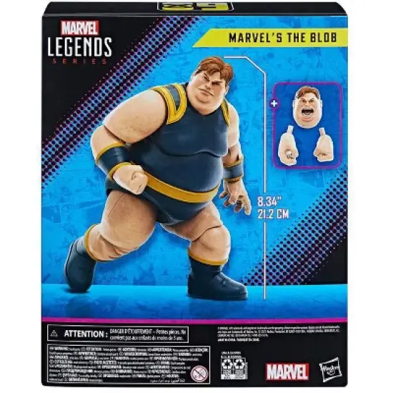 The Blob 6-Inch Scale | X-Men | Marvel Legends 60th Anniversary Action figures image {3}