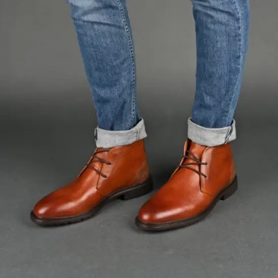 Thomas & VIne Men's  Aldridge Plain Toe Chukka Boot image {8}