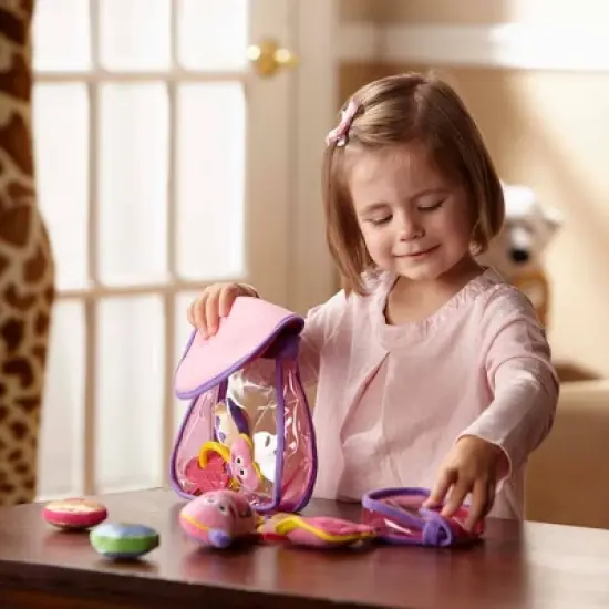 Melissa & Doug Pretty Purse Fill and Spill Soft Play Set Toddler Toy image {1}