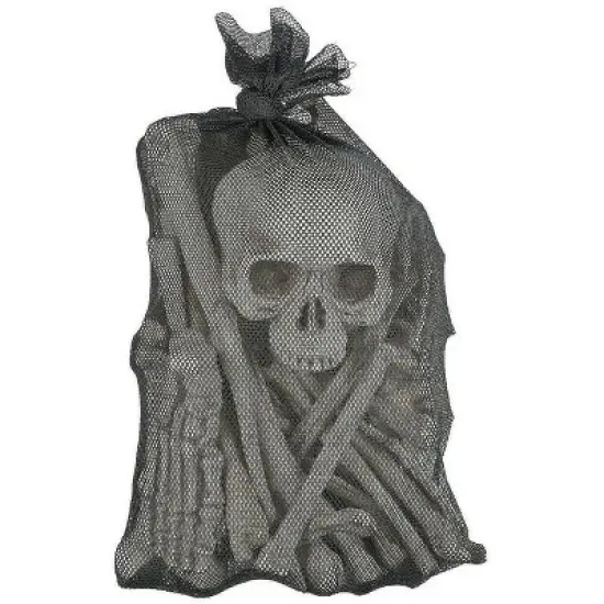 Fun Express Molded Plastic Bag of Bones image {1}