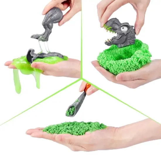 Smashers Mega Jurassic Light-Up Dino Surprise Egg Mini Figure Set image {2}