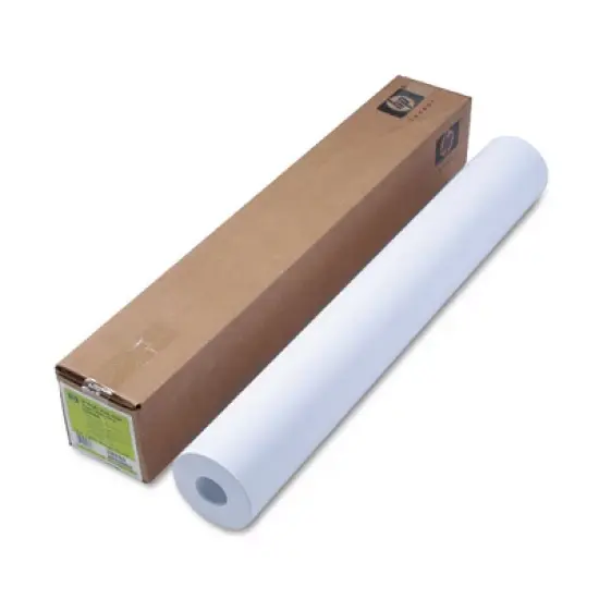 HP DesignJet Large Format Paper for Inkjet Prints, 4.7 mil, 36" x 300 ft, White image {1}