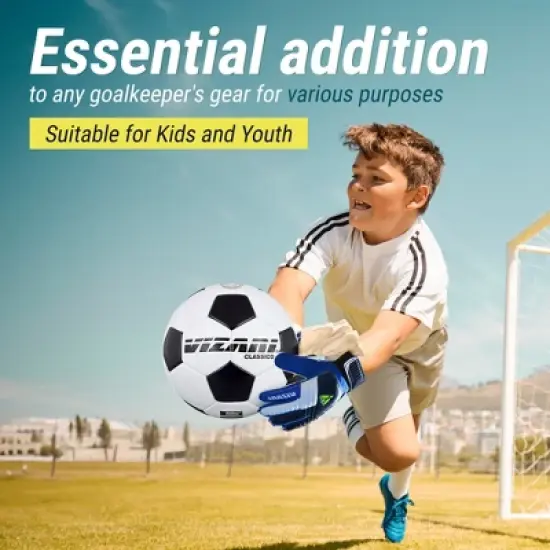 Vizari Junior Keeper Glove - Professional Soccer Goalkeeper Goalie Gloves for Kids and Adults - Superior Grip, Durable Design, Secure Fit image {4}