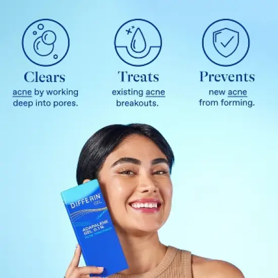 Differin Acne Retinoid Treatment Gel Adapalene 0.1% image {2}