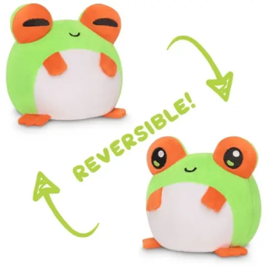 TeeTurtle Reversible Tree Frog Plush image {1}