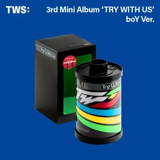 TWS - TWS 3rd Mini Album &lsquo;TRY WITH US&rsquo; (Target Exclusive, CD) image {2}